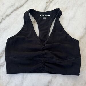 Dkny v neck Black sports bra